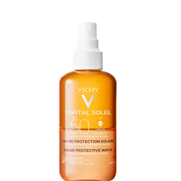 VICHY_CAPITAL_SOLEIL_SOLAR_PROTECTIVE_WATER_TAN_SPF50