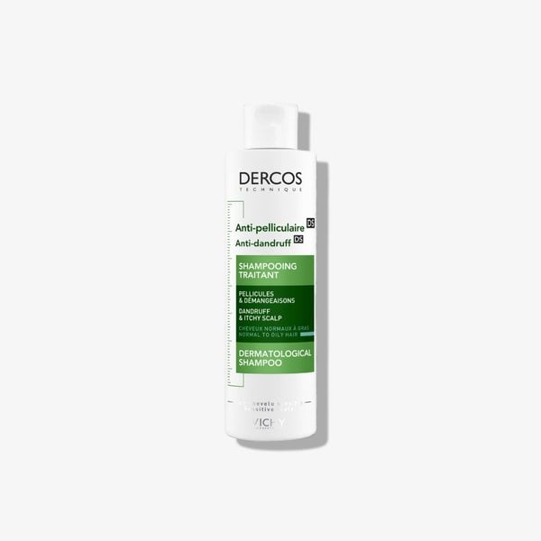 Shampoo anticaspa Dercos Vichy para cabello graso y normal
