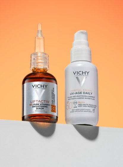 Vichy Liftactiv set con sérum de Vitamina C y protector solar antiedad